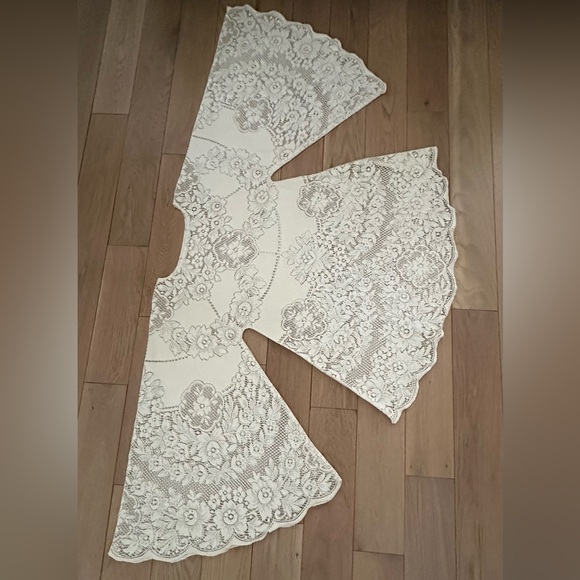 Vintage 60’s 70’s crochet lace boho bell sleeve dress - Picture 14 of 16